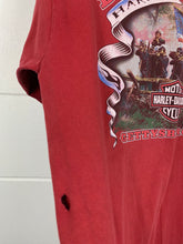 Load image into Gallery viewer, RED HARLEY DAVIDSON T-SHIRT - SMALL
