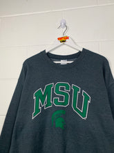 Load image into Gallery viewer, MICHIGAN STATE UNIVERSITY SPARTANS CREWNECK - LARGE
