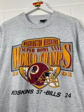 Load image into Gallery viewer, NFL - 1991 WASHINGTON REDSKINS CHAMPIONSHIP T-SHIRT - SMALL

