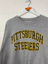 Load image into Gallery viewer, NFL - PITTSBURGH STEELERS SPELL-OUT CREWNECK - XL
