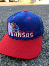 Load image into Gallery viewer, NCAA - KANSAS JAYHAWKS VINTAGE HAT SNAPBACK - ONE SIZE FITS ALL ( OSFA )
