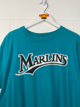 Load image into Gallery viewer, MLB - FLORIDA MARLINS SCRIPT T-SHIRT - XL
