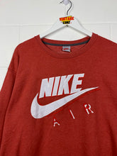 Load image into Gallery viewer, ORANGE / PEACH NIKE AIR EMBROIDERED CREWNECK - LARGE
