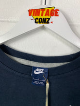 Load image into Gallery viewer, DARK NAVY NIKE ESSENTIAL SWOOSH CREWNECK - SMALL
