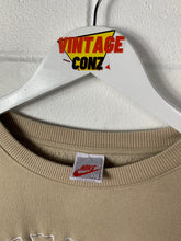 Load image into Gallery viewer, NIKE W/ PURPLE SWOOSH EMBROIDERED CREWNECK - BOXY XL
