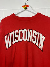 Load image into Gallery viewer, NCAA - WISCONSIN SPELLOUT CREWNECK - LARGE BOXY
