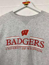Load image into Gallery viewer, NCAA - WISCONSIN BADGERS EMBROIDERED CREWNECK - BOXY LARGE
