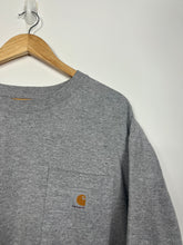 Load image into Gallery viewer, GREY CARHARTT POCKET T-SHIRT - 3XL / OVERSIZED
