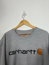 Load image into Gallery viewer, GREY CARHARTT SPELLOUT T-SHIRT - 3XL OVERSIZED

