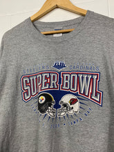 Load image into Gallery viewer, NFL - PITTSBURGH STEELERS VS CARDINALS SUPERBOWL T-SHIRT - MEDIUM OVERSIZED
