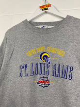 Load image into Gallery viewer, NFL - ST. LOUIS RAMS EMBROIDERD CREWNECK - LARGE / XL
